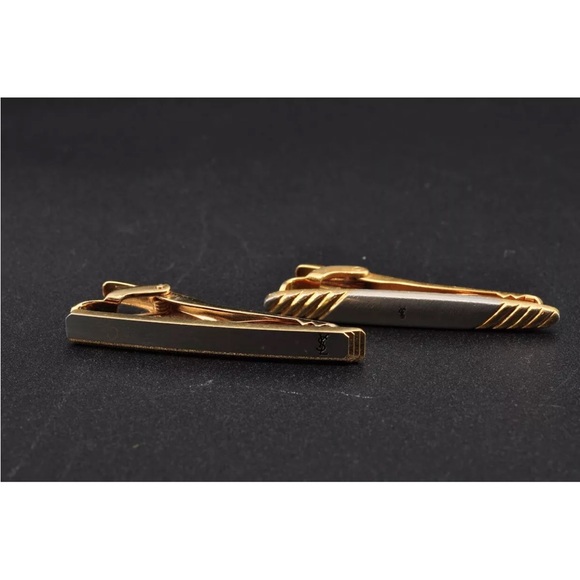 AUTH Givenchy & YSL Cufflinks & Tie Pin Set - Picture 4 of 6
